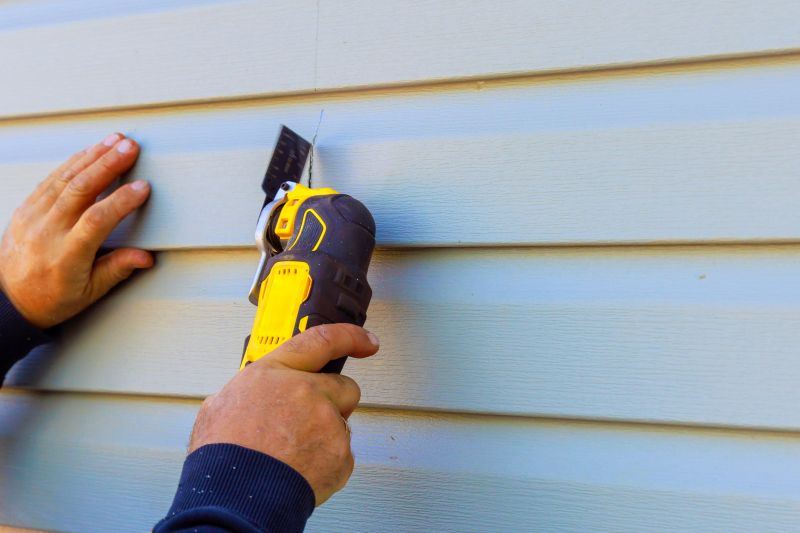 Products For Vinyl Siding Repair And Installations in use
